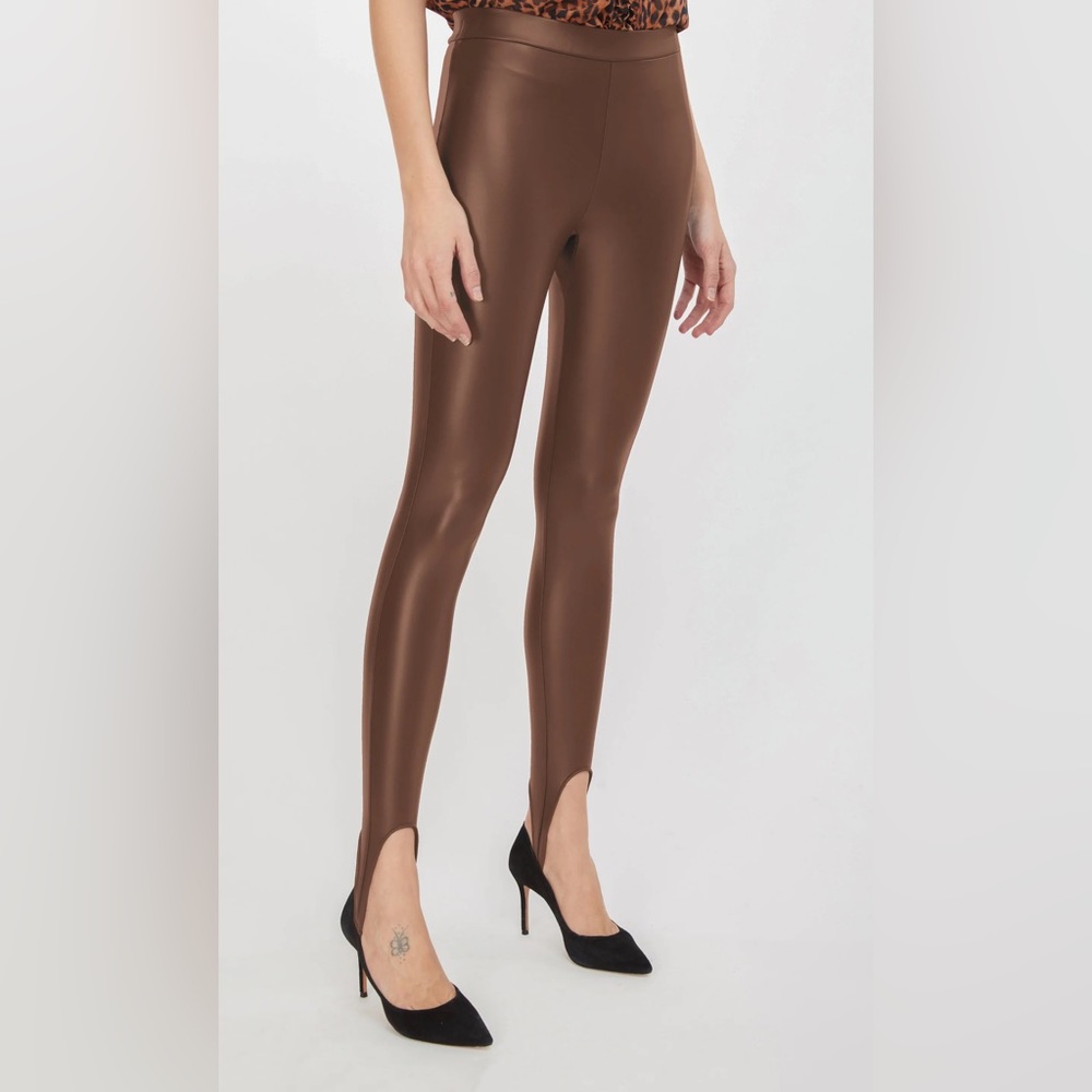 Leather legging